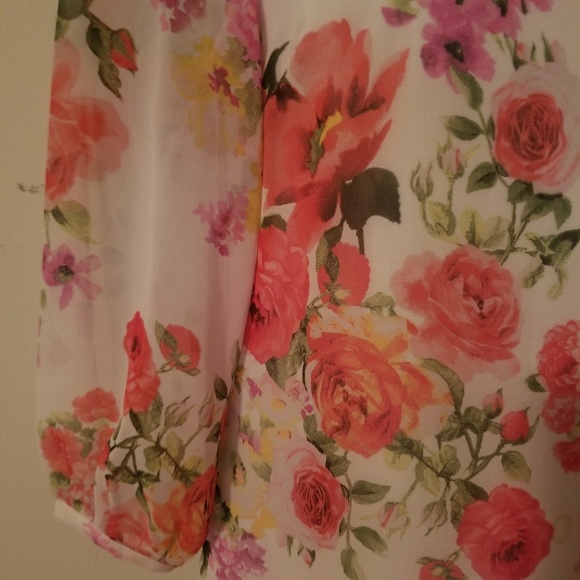 Long Sleeve Floral Dress - Picture 2 of 4